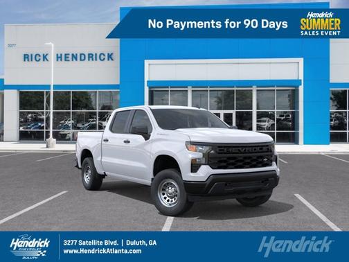 Summit White 2026 Chevrolet Silverado 1500 Work Truck