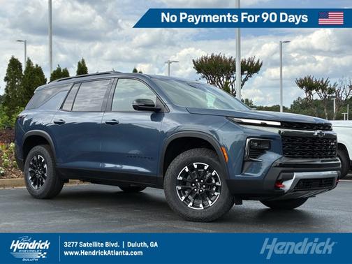 Lakeshore Blue Metallic 2026 Chevrolet Traverse AWD Z71