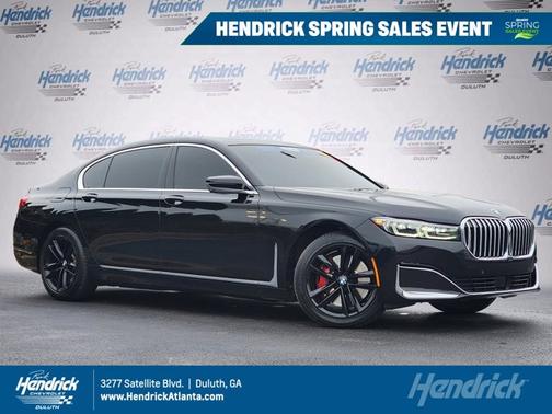 Black Sapphire Metallic 2022 BMW 750 750i xDrive