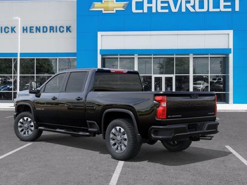 Black 2026 Chevrolet Silverado 2500 Custom