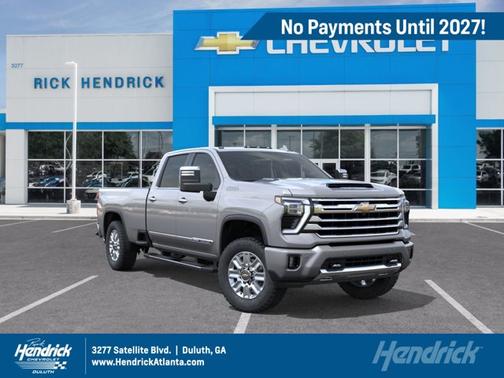 Sterling Gray Metallic 2026 Chevrolet Silverado 3500 High Country