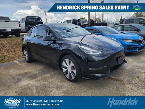 Solid Black 2023 Tesla Model Y Long Range
