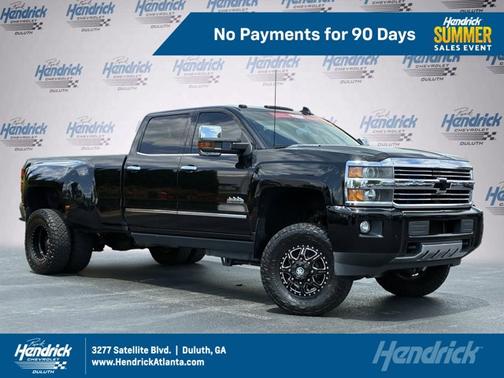 Black 2016 Chevrolet Silverado 3500 High Country