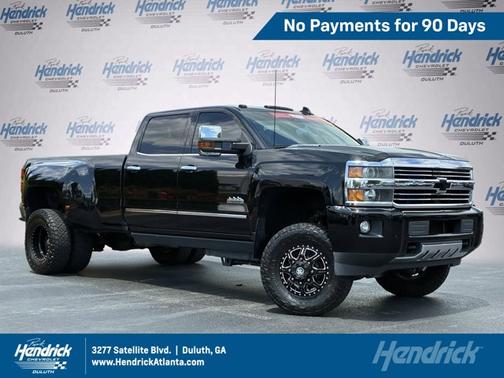 Black 2016 Chevrolet Silverado 3500 High Country