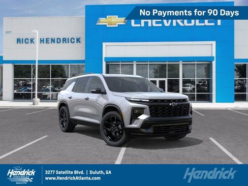Sterling Gray Metallic 2026 Chevrolet Traverse FWD RS