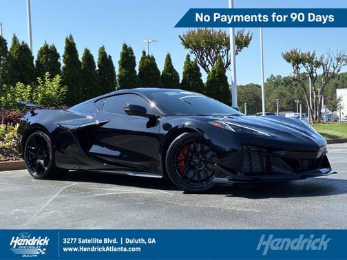 Black 2026 Chevrolet Corvette 3LZ