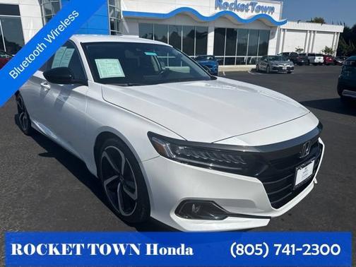 Platinum White Pearl 2021 Honda Accord