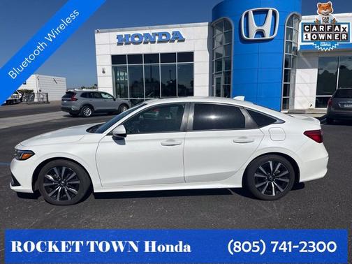 Platinum White Pearl 2024 Honda Civic