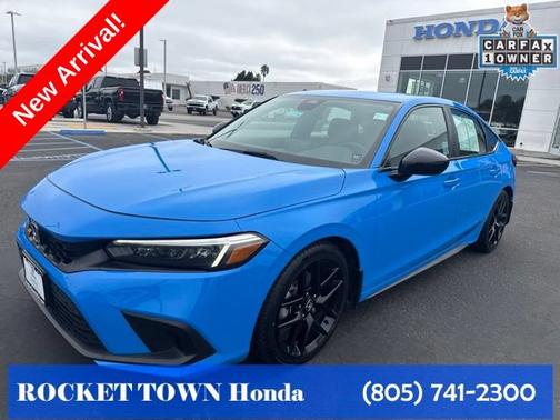 Boost Blue Pearl 2024 Honda Civic