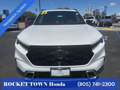 Platinum White Pearl 2025 Honda CR-V Hybrid