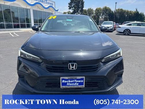 Crystal Black Pearl 2024 Honda Civic