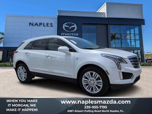 Crystal White Tricoat 2017 Cadillac XT5 Premium Luxury