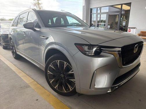 Sonic Silver 2024 Mazda CX-90 3.3 Turbo S Premium