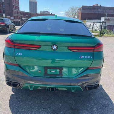 Isle of Man Green Metallic 2024 BMW X6 M60i