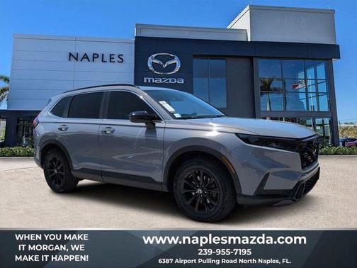 Urban Gray Pearl 2024 Honda CR-V Hybrid Sport AWD