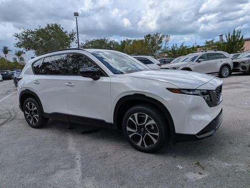 Rhodium White Metallic 2026 Mazda CX-5 2.5 S Preferred Package