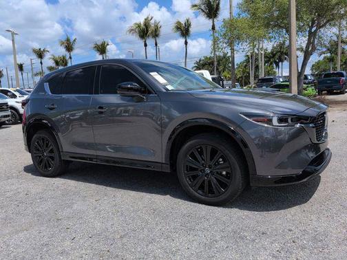 Machine Gray Metallic 2023 Mazda CX-5 2.5 Turbo