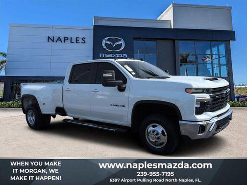 Summit White 2024 Chevrolet Silverado 3500 LT