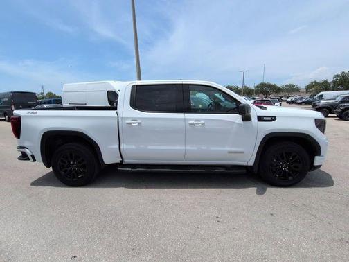 Summit White 2024 GMC Sierra 1500 Elevation