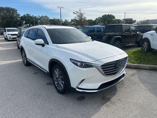 Snowflake White Pearl Mica 2023 Mazda CX-9 Grand Touring