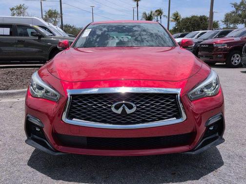 Dynamic Sunstone Red 2021 INFINITI Q50 3.0t SENSORY