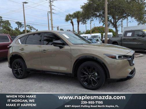 Zircon Sand Metallic 2024 Mazda CX-5 2.5 Carbon Turbo