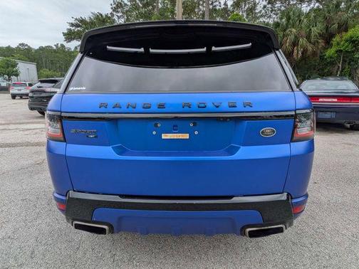 Constellation Blue 2022 Land Rover Range Rover Sport HST MHEV