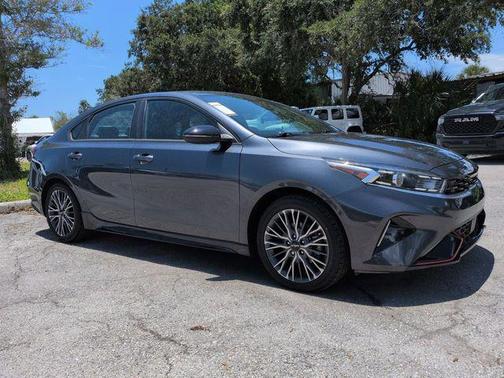 Gravity Gray 2023 Kia Forte GT-Line