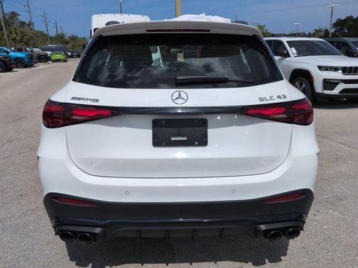 Polar White 2025 Mercedes-Benz AMG GLC 43 4MATIC