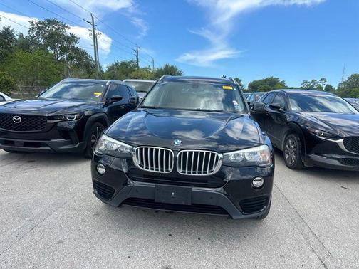 Black Sapphire Metallic 2015 BMW X3 xDrive28i