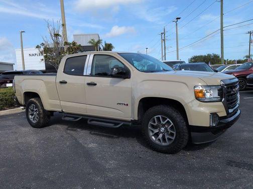 Desert Sand Metallic 2022 GMC Canyon AT4