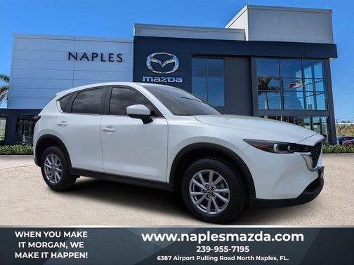 Rhodium White Metallic 2023 Mazda CX-5 2.5 S Preferred Package