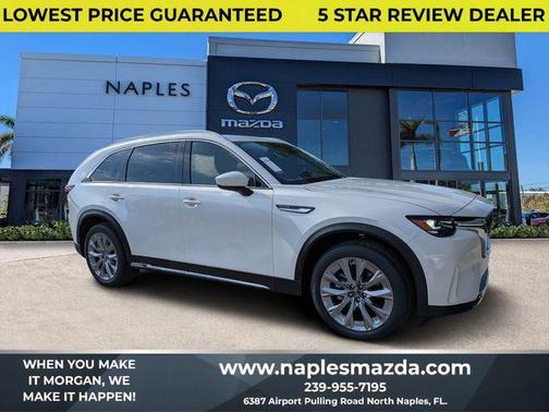 Rhodium White Premium 2026 Mazda CX-90 3.3 Turbo Premium Plus