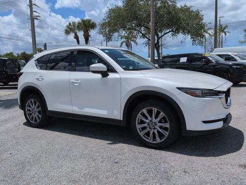 Snowflake White Pearl Mica 2019 Mazda CX-5 Grand Touring