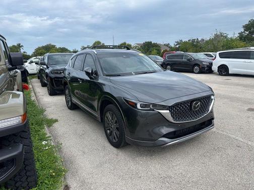 Machine Gray Metallic 2025 Mazda CX-5 2.5 Turbo Signature