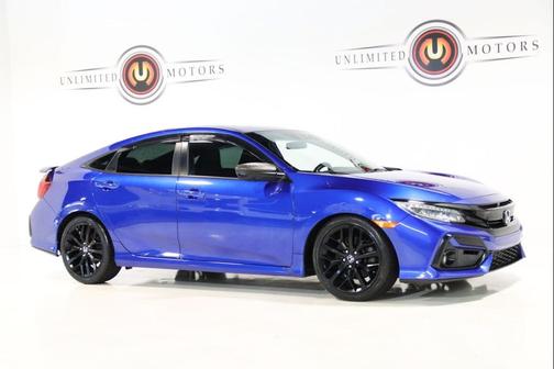 Aegean Blue Metallic 2020 Honda Civic Si Base