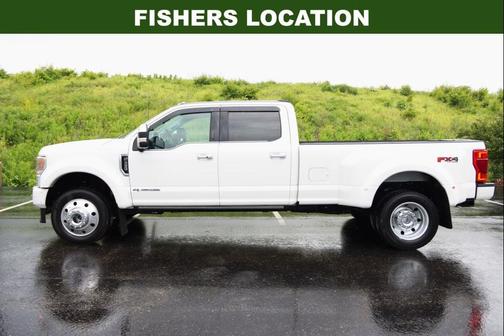 Star White Metallic Tri-Coat 2022 Ford F-450 Limited