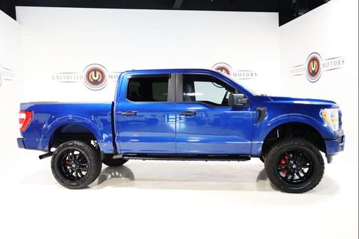 Atlas Blue Metallic 2022 Ford F-150 XL