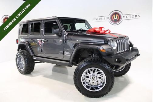 Granite Crystal Metallic Clearcoat 2022 Jeep Wrangler Unlimited Sahara