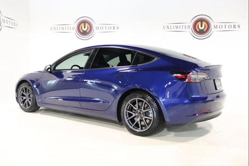 Deep Blue Metallic 2021 Tesla Model 3 Standard Range Plus