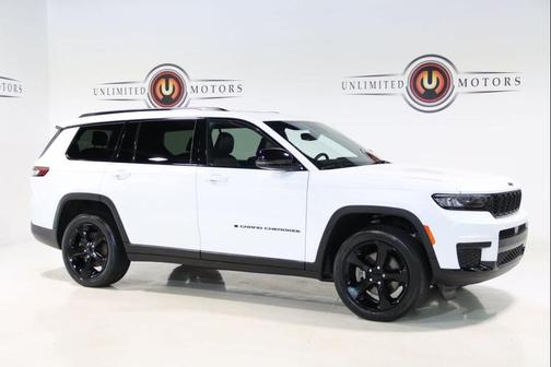 Bright White Clearcoat 2023 Jeep Grand Cherokee L Altitude