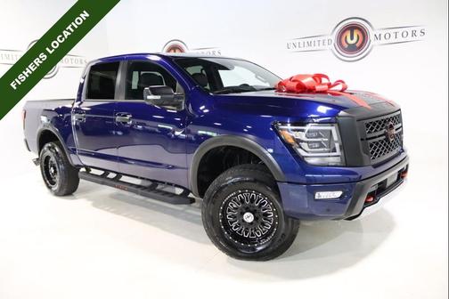 Deep Blue Pearl 2024 Nissan Titan PRO-4X