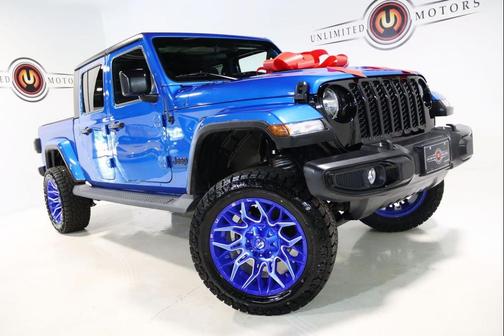 Hydro Blue Pearlcoat 2022 Jeep Gladiator Altitude 4x4