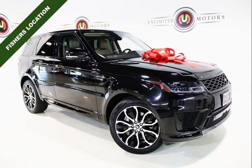 Santorini Black Metallic 2021 Land Rover Range Rover Sport HSE Silver Edition