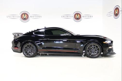 Shadow Black 2021 Ford Mustang Mach 1 Fastback