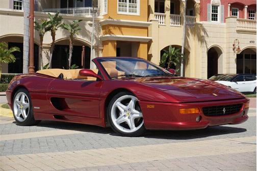 Rosso Metallizzato 1995 Ferrari F355 Spider