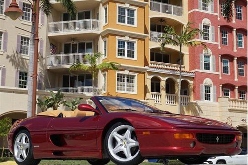 Rosso Metallizzato 1995 Ferrari F355 Spider