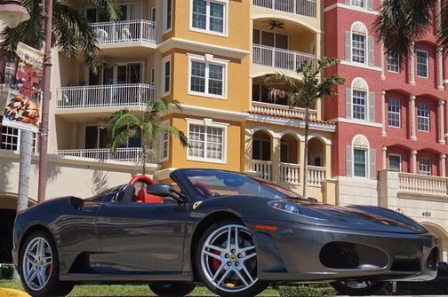 Grigio Silverstone Metallic 2005 Ferrari F430 Spider