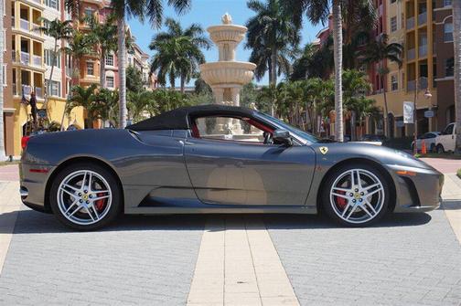 Grigio Silverstone Metallic 2005 Ferrari F430 Spider