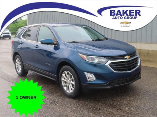 Pacific Blue Metallic 2020 Chevrolet Equinox 1LT